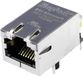BEL Stewart Connectors MagJack 10/100Base-TX 5 transformator met LED's Bus, inbouw horizontaal 10/100Base-TX Aantal polen: 8P8C Vernikkeld, Metaal