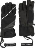 Zanier 50° North Gants Unisexe Noir Polyester Imperméable Taille 9
