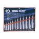 King Tony 1710MR ringsleutelset, mechanische voorwerpen, 10 stuks