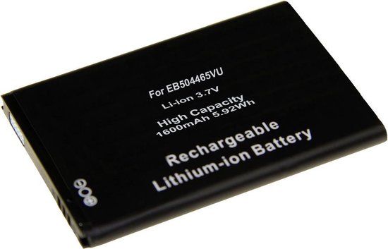 Accu voor Samsung Galaxy 3 i5800 - Merkloos - EB504465VU