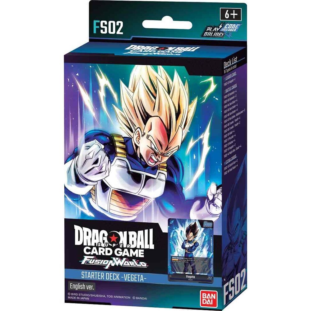 Vegeta Starter Deck - Fusion World - Dragon Ball Super Card Game