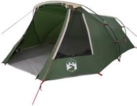 vidaXL Tunnel Tent 3-Person Groen