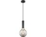 Home Sweet Home Saga hanglamp zwart inclusief LED lamp G95 - dimbaar - rook