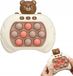 JEU ÉLECTRONIQUE : POP IT - STIMULATION SENSORIELLE POUR LA MÉMOIRE ET LES RÉFLEXES - OURS en peluche pour enfants