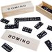 Baker Ross VC190 Houten Dominosets - Set van 2, Klassiek Houten Dominospel