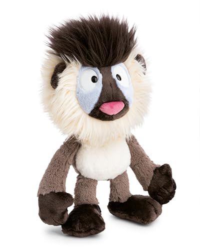 NICI knuffeldier mandril Matuto, 24 cm, grijs