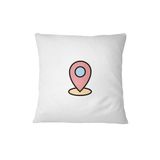Bona Basics Decoratieve kussenhoes Wit 60x60 cm
