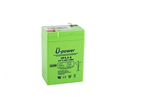 MASTER U-POWER Loodacccu AGM 4,5 Ah 6 V