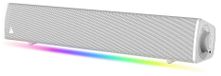 Creative Labs CREATIVE Sound Blaster GS3 (wit) compacte gaming-soundbar met RGB en SuperWide technologie, stroomvoorziening via USB, Bluetooth 5.4, hoofdtelefoonuitgang