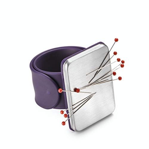 Prym Armspeldkussen magnetisch, pruimenblauw, siliconen, violet, One Size PRYM_610282-1