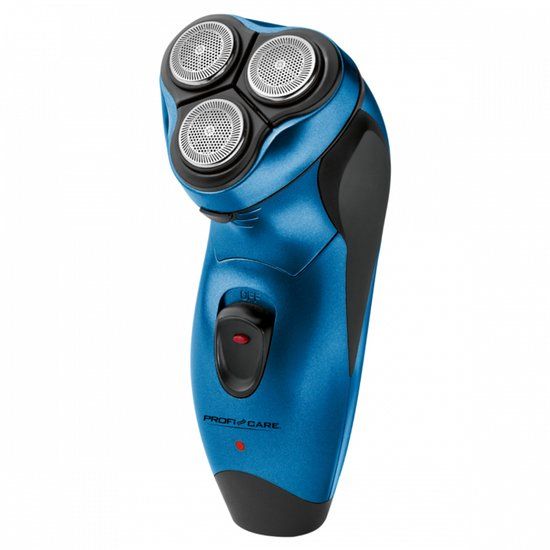 ProfiCare PC-HR 3053 - Roterend scheerapparaat - 3 scheerkoppen - Blauw