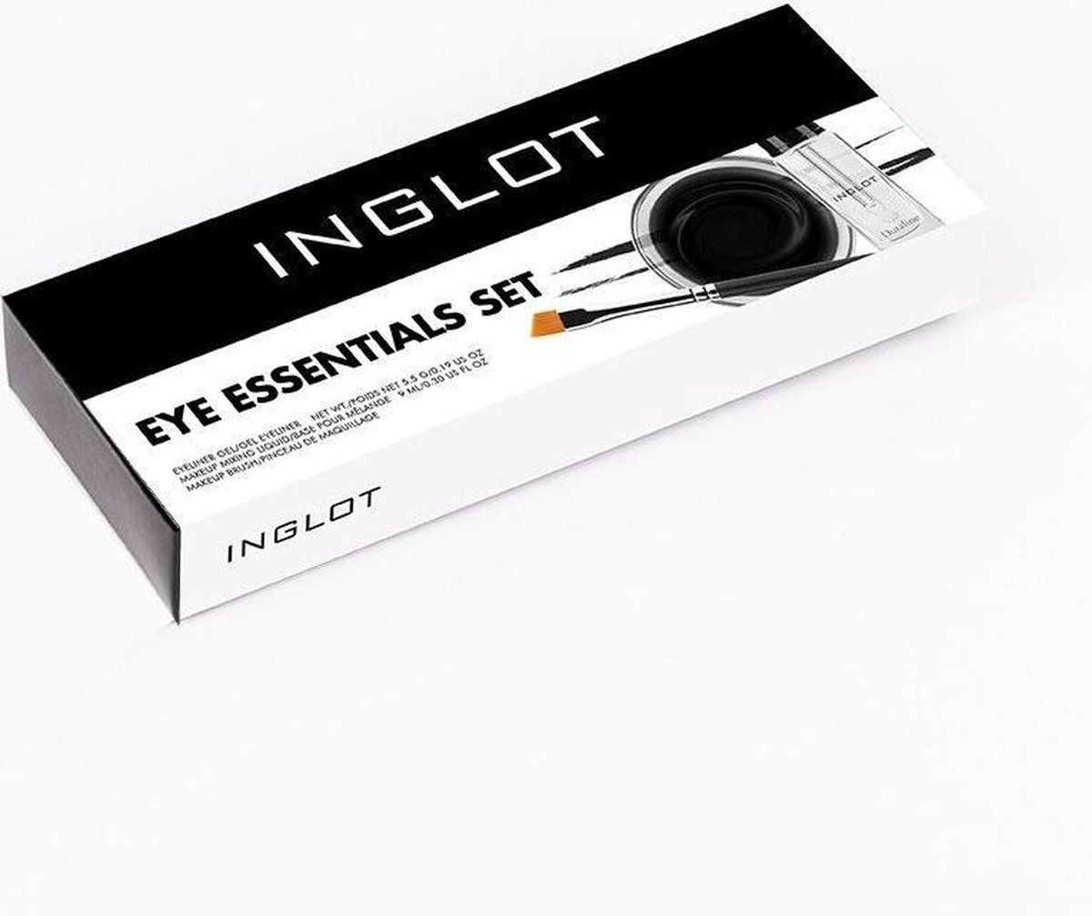 Inglot Eyes Essentials Set - cadeauset - Zwart