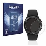 Savvies Screenprotector voor Samsung Galaxy Watch 4 Classic (42mm) - Folie Beschermfolie transparant 6 Stuks