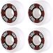 Roues de skateboard Jart Jart Bondi 83B 4-Pack (56mm - Blanc/Noir/Rouge)