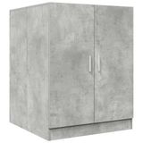 vidaXL Wasmachinekast - Betongrijs - 70,5x71,5x91,5 cm