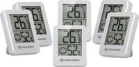 Bresser ClimaTemp Hygro Indicator Set van 6 Thermo-/Hygrometers