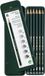 Faber-Castell Grafietpotloden Serie 9000 Blik HB - B - 2B - 4B - 6B - 8B