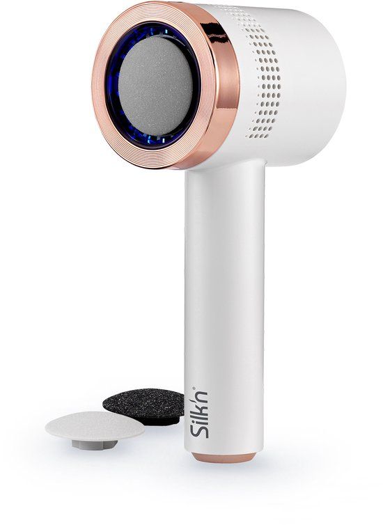 Silk'n Elektrische eeltverwijderaar - Pedicureset - Met ingebouwd vacuümsysteem - Oplaadbaar via USB-C - Voetverzorging - VacuPedi - Rose Gold