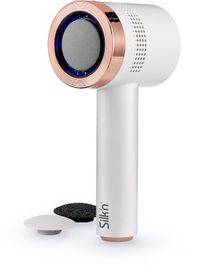 Silk'n Épilateur électrique pour callosités - Set de pédicure - Avec système d'aspiration intégré - Rechargeable via USB-C - Soins des pieds - VacuPedi - Or Rose
