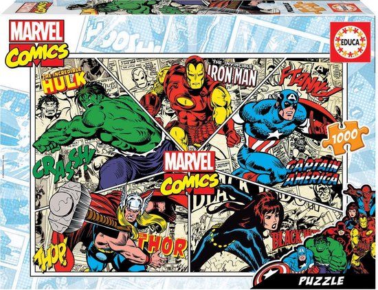 Marvel Educa Puzzle - Marvel Comics 1000 Teile