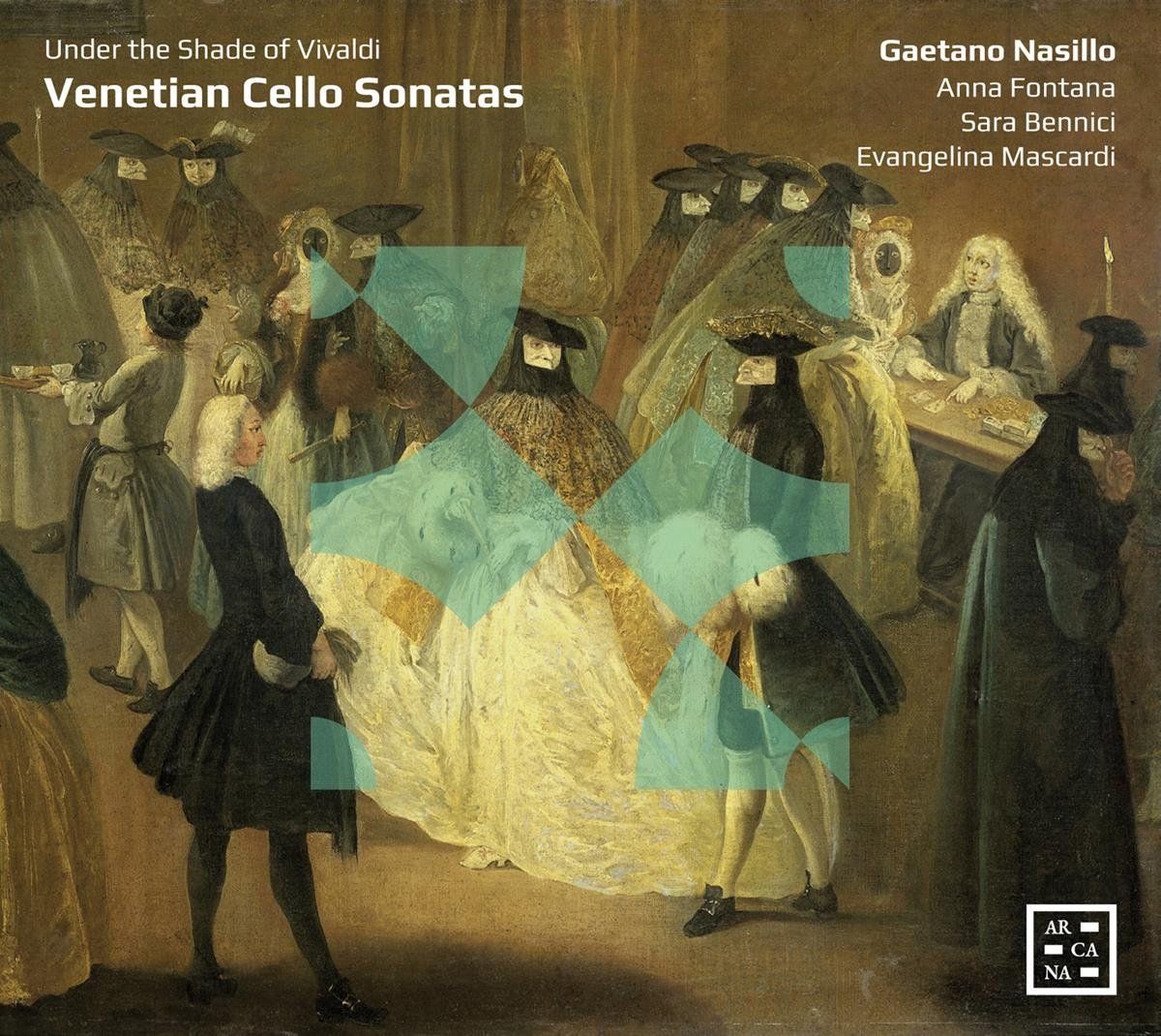 OUTHERE Venetian Cello Sonatas. Under The Shade Of Vivaldi - Muziek