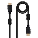 Monkey Ladder HDMI-kabel V1.4 High Speed Ethernet met Ferriet/HEC A/M-A/M stekker stekker zwart 10 meter