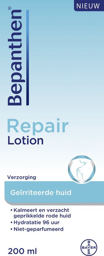 Bepanthen Repair Crème SPF 25 | 50 ml | Voor Gezicht, Hals en Decolleté | Kalmeert en Herstelt de Geprikkelde Rode Huid