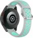 By Qubix - Siliconen Smartwatch Bandje - Geschikt voor Garmin Vivomove 3/HR/Luxe/Sport/Style/Trend - 20mm - Grijs/Turquoise