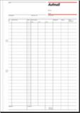 Sigel formulierboek Rapport/Regiebericht RP510, A5, blauwpapier, 100 vel
