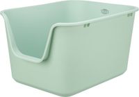 Trixie Kattenbak Pavo - Hoge Rand - Groen - 44x55x32 cm