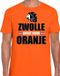 Bellatio Decorations Shoppartners Bv Oranje supporter t-shirt voor heren - Zwolle brult voor oranje - Nederland supporter - EK/ WK shirt / outfit XL