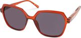 Vista Bonita MIRA – Zonneleesbril UV400 – Sterkte +2.00 – Kleur Terra Cotta – Oversized model