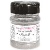 ScrapCooking, SCRAP COOKING 4804 glittersuiker, zilverkleurig, 160 g