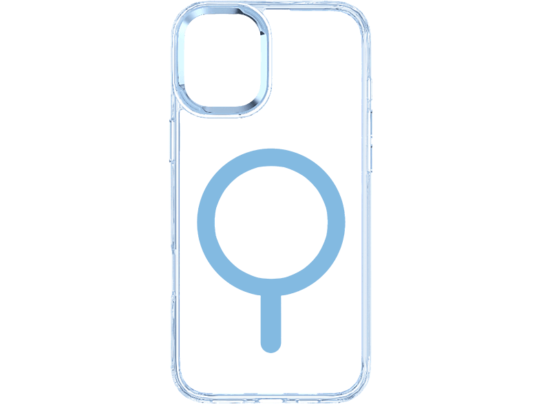 ISY Magisy ISC 1119 Cover voor Apple iPhone 16 - Clear Blue