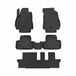 OMAC Tapis de sol en caoutchouc compatibles avec Chevrolet Orlando 2011-2021, 3D, bac de rétention, imperméable, antidérapant, noir