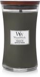 Woodwick Grote geurkaars Frasier Fir - 609 ml - Groen