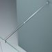 [Brand] Barre stabilisatrice télescopique pour parois de douche, paroi en verre en acier inoxydable avec barre de réglage extensible 700-1200 mm pour épaisseur de verre de 5-10 mm, chrome poli