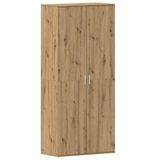 VidaXL Schoenenkast 80 x 39 x 178 cm Bewerkt hout Artisan Eiken