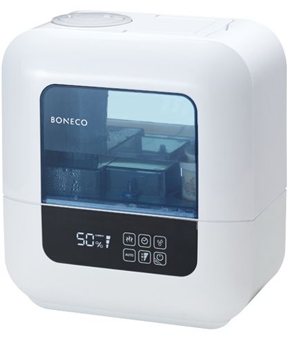 Boneco U700 Ultrasonic Luchtbevochtiger - 9L - Zwart/Blauw/Wit