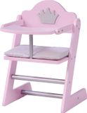 Roba Poppenstoel Princess Sophie Hout 42 Cm Roze/zilver