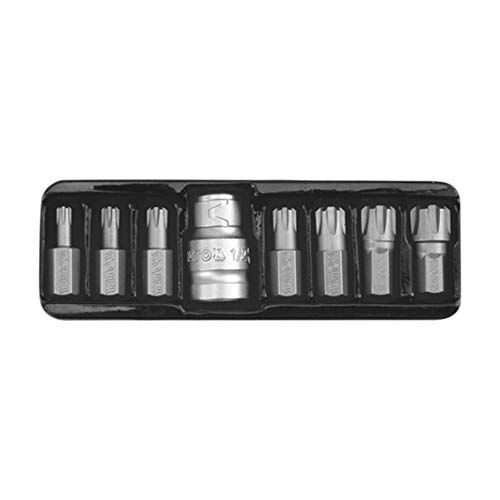 YATO YT-0418 8-delige torx-bitset voor schroevendraaiers, M5-M14