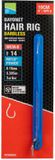 Preston MCM-B Bayonet Hair Rig 10cm Barbless Haak 14