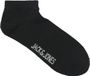 Jack & Jones Heren Sneakersokken JACLOUIS DONGO 3-Pack Zwart