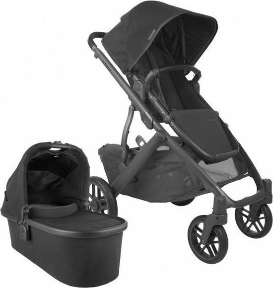 UPPAbaby VISTA V2 Kinderwagen 2-in-1 Jake zwart