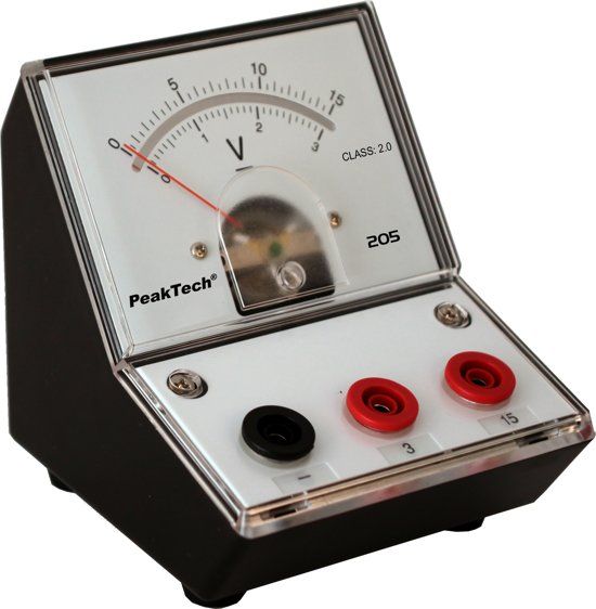 Peaktech 205-05 Analoog Instrument - 0...3V/15V DC