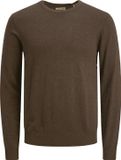 JACK&JONES JJEEMIL KNIT CREW NECK NOOS Heren Gebreide truien Mulch XS