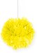 Folat Pompom geel 30 cm per stuk