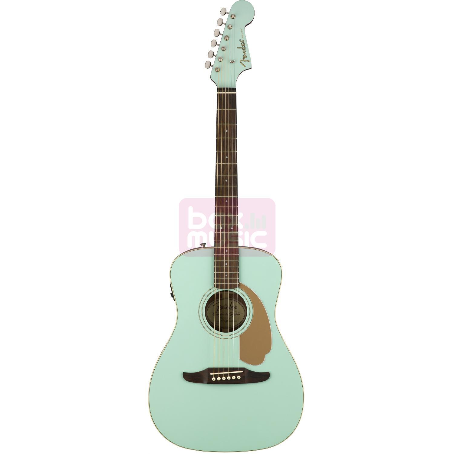 Fender Malibu Player Aqua Splash elektrisch-akoestisch