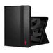 TORRO Hoes Compatibel met iPad 11e/10e Generatie – Lederen Lederen iPad 2025/2022 Case Cover met Standaardfunctie en Wake/Sleep Functie (Zwart met Rode Details)