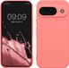 kwmobile telefoonhoesje geschikt voor Google Pixel 9 - Hoesje voor smartphone - Precisie camera uitsnede - In Pastelkleurig koraal